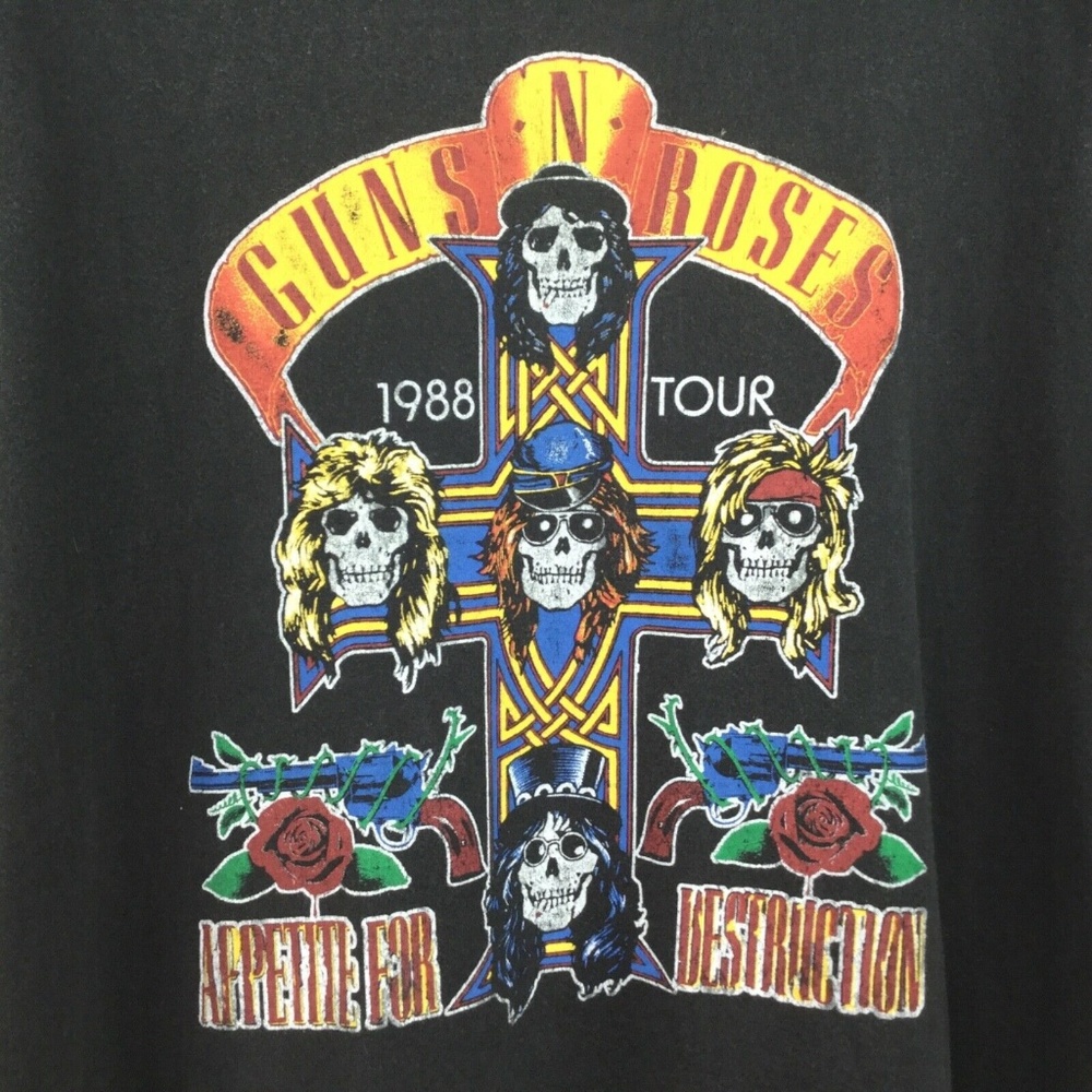Guns N Roses 1988 Appetite For Destruction Tour XL